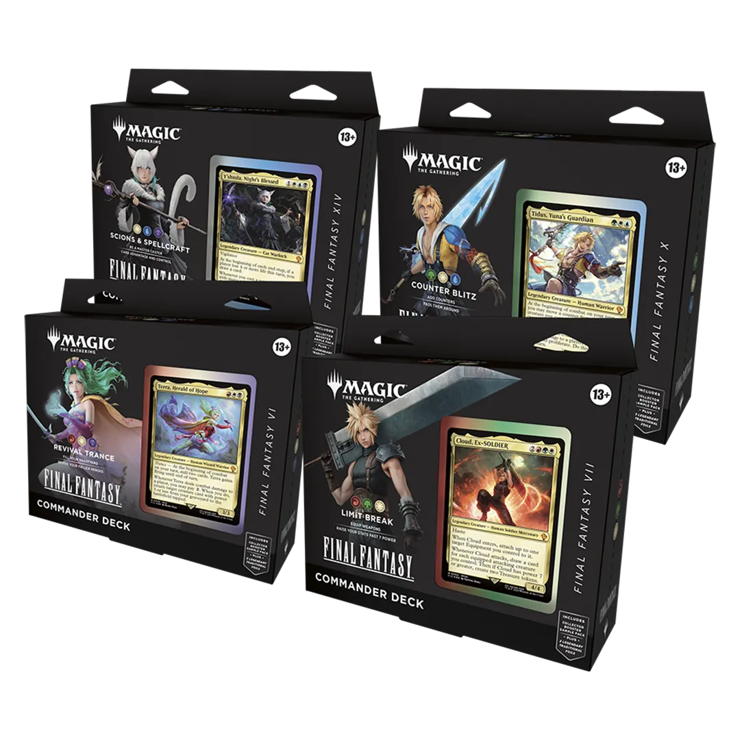 [PREORDER] Magic: The Gathering Final Fantasy Commander Deck Bundle [Set of 4]